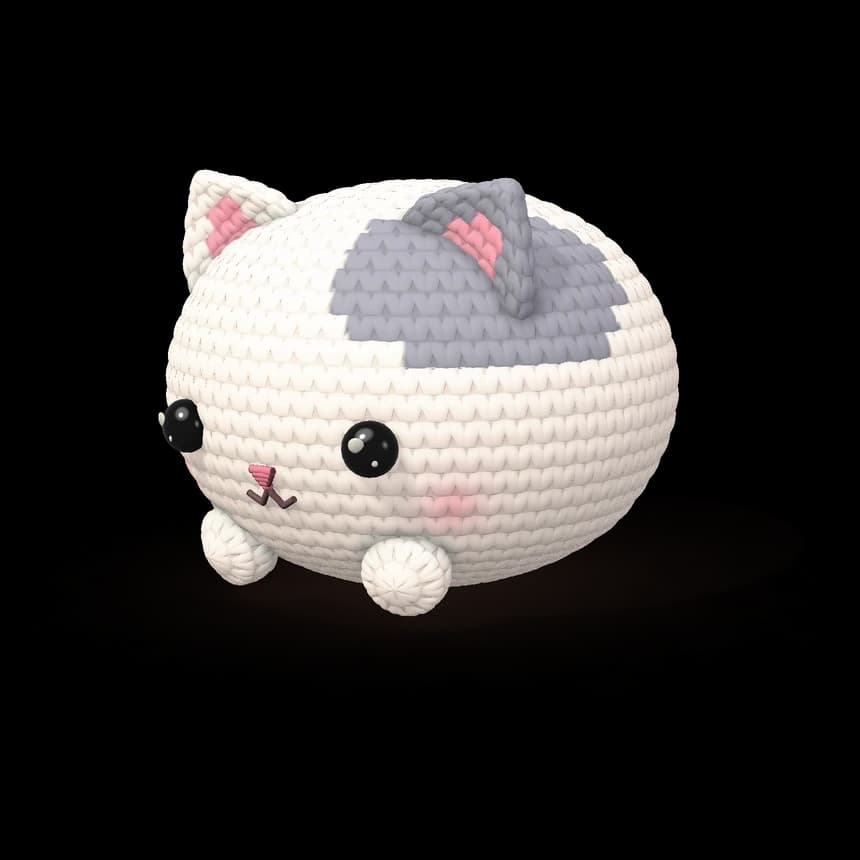Cat Mochi Ball