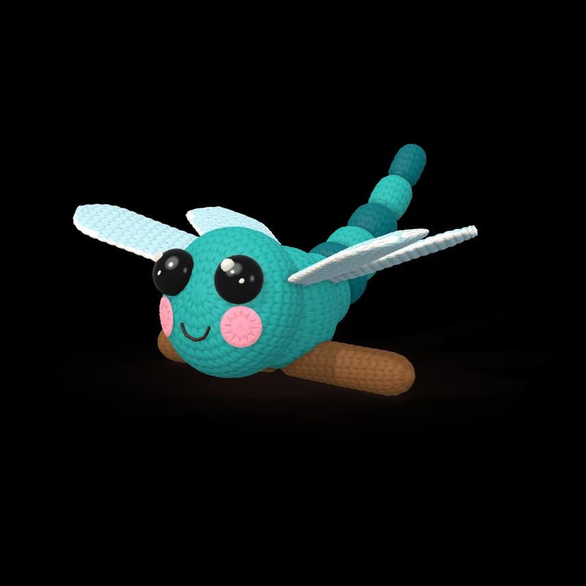 Cute Dragonfly