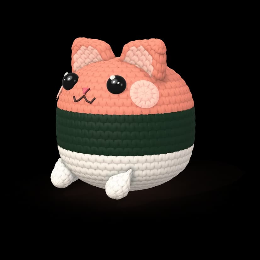 Sushi Roll Cat